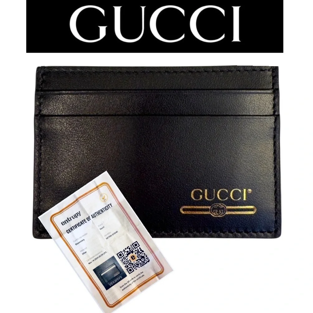 GUCCI Marmont Cardholder Wallet w/COA. Unisex, NWOT